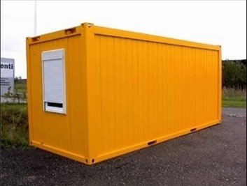 20 fods kontorcontainer